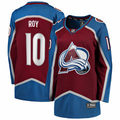 Nicolas Roy Colorado Avalanche Fanatics Women's Home Breakaway Jersey - Burgundy Jerseys