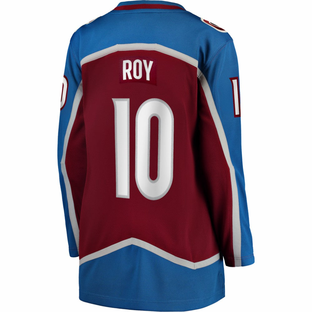 Nicolas Roy Colorado Avalanche Fanatics Women's Home Breakaway Jersey - Burgundy Jerseys