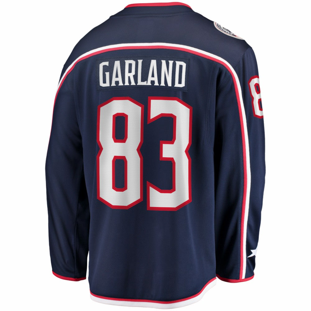 Conor Garland Columbus Blue Jackets Fanatics Home Breakaway Jersey - Navy Jerseys