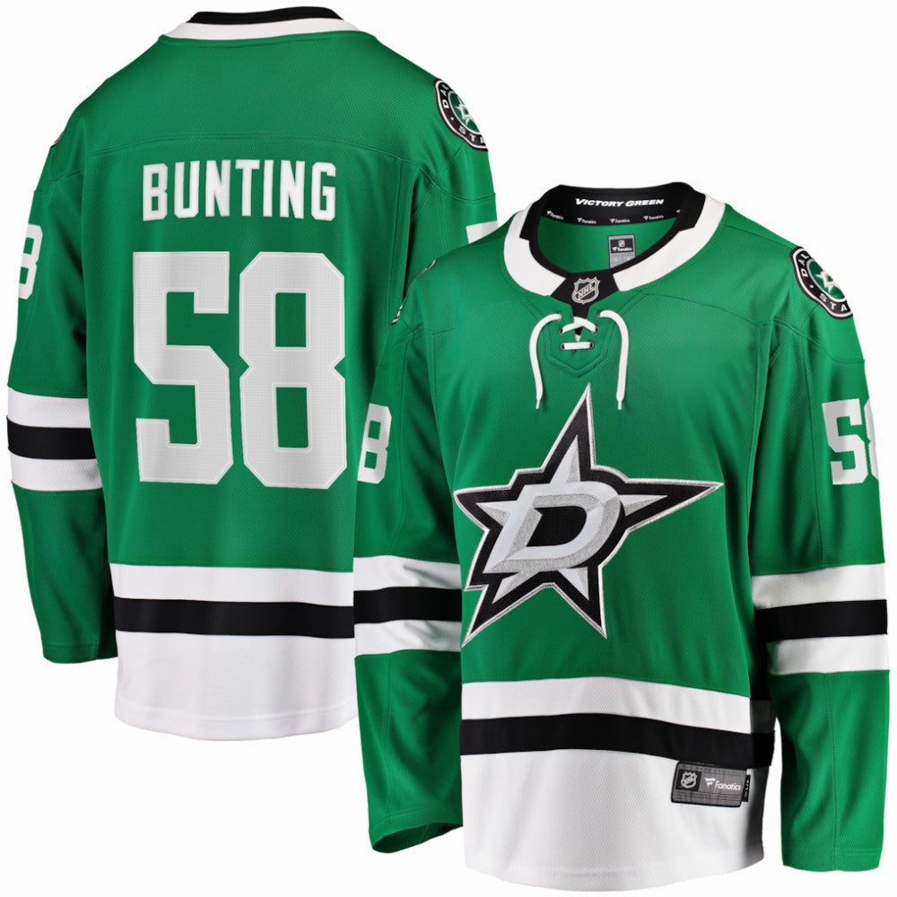 Michael Bunting Dallas Stars Fanatics Home Breakaway Jersey - Kelly Green Jerseys