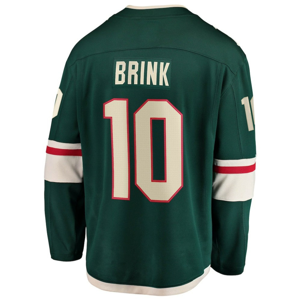 Bobby Brink Minnesota Wild Fanatics Home Breakaway Jersey - Green Jerseys