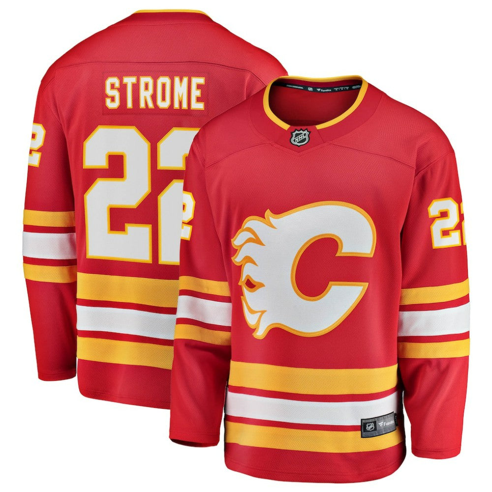 Ryan Strome Calgary Flames Fanatics Home Breakaway Jersey - Red Jerseys
