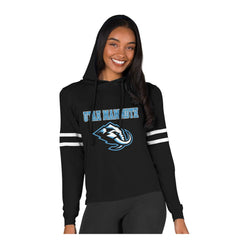 Utah Mammoth Concepts Sport Women's Marathon Long-Sleeve Hooded T-Shirt - Black T-shirts