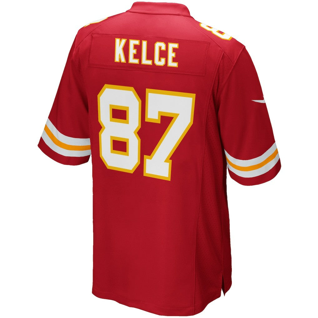 Travis Kelce Kansas City Chiefs Youth Game Jersey - Red sale
