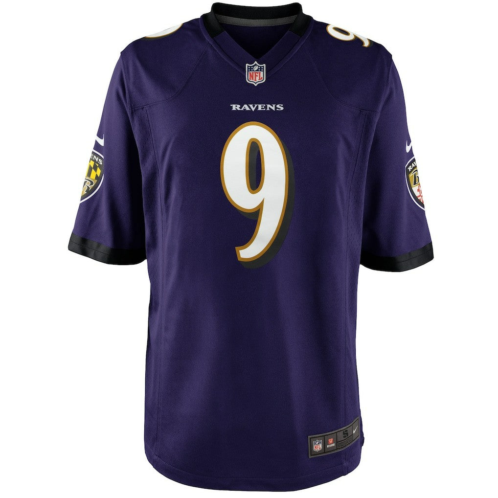 Justin Tucker Baltimore Ravens Youth Game Jersey - Purple sale