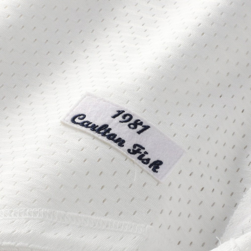 Carlton Fisk Chicago White Sox Authentic Batting Practice Jersey White