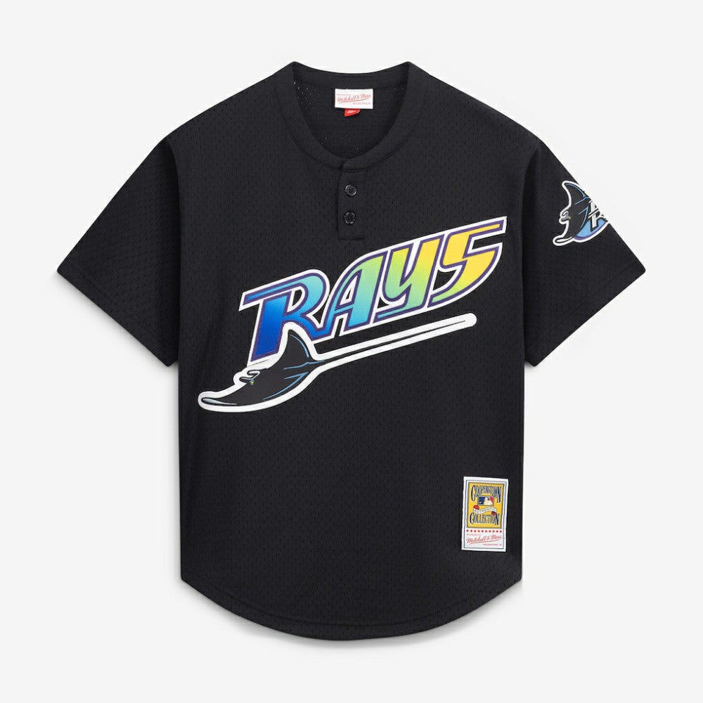 Wade Boggs Tampa Bay Rays Authentic Batting Practice Jersey Black