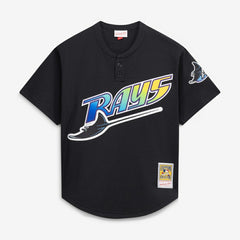 Wade Boggs Tampa Bay Rays Authentic Batting Practice Jersey Black