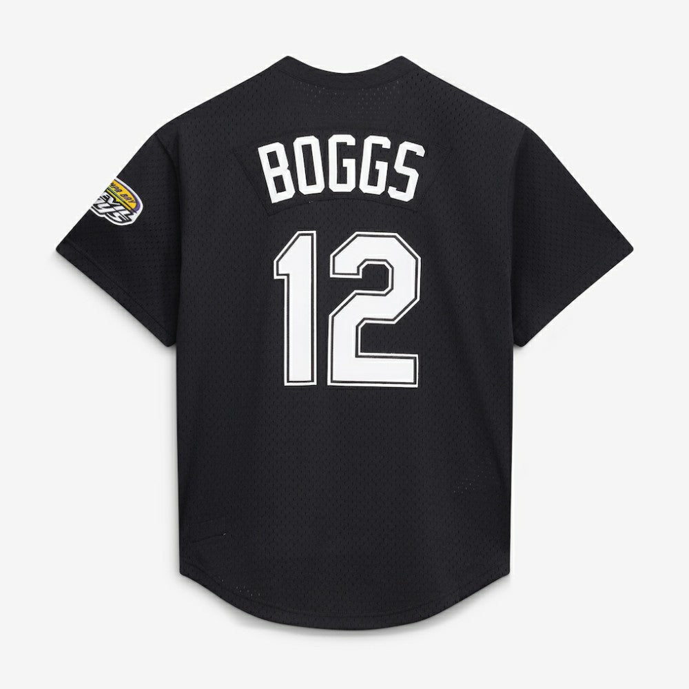 Wade Boggs Tampa Bay Rays Authentic Batting Practice Jersey Black