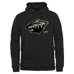 Minnesota Wild Rink Warrior Pullover Hoodie - Black Hoodies