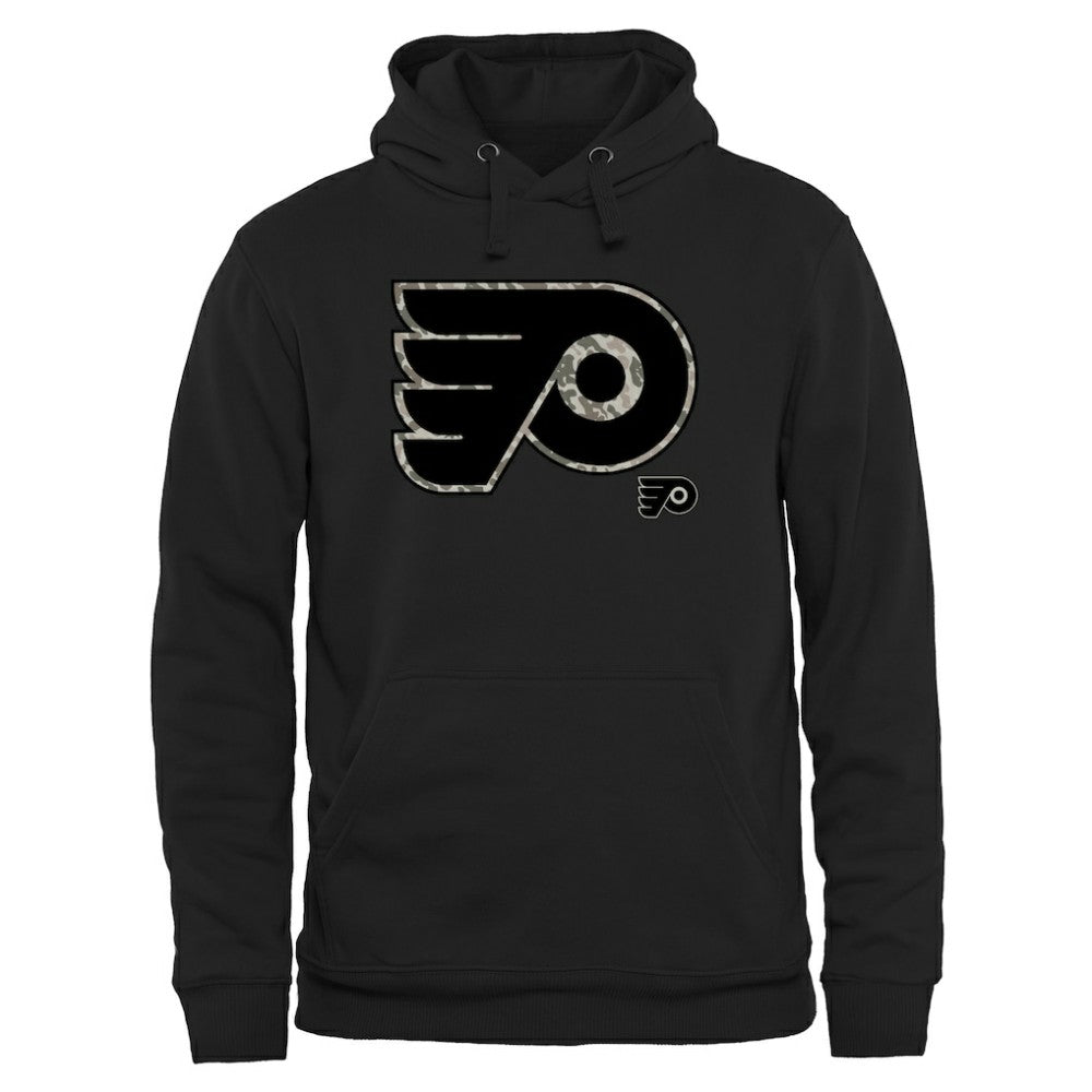 Philadelphia Flyers Rink Warrior Pullover Hoodie - Black Hoodies