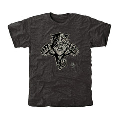 Men's Florida Panthers Black Rink Warrior Tri-Blend T-Shirt T-shirts