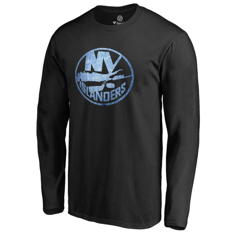 New York Islanders Pond Hockey Long Sleeve T-Shirt - Black T-shirts
