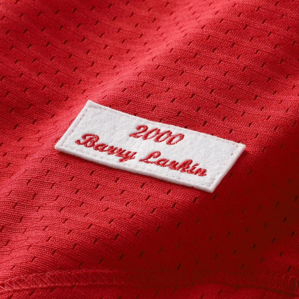 Barry Larkin Cincinnati Reds Throwback Cooperstown Mesh Batting Practice Jersey Red