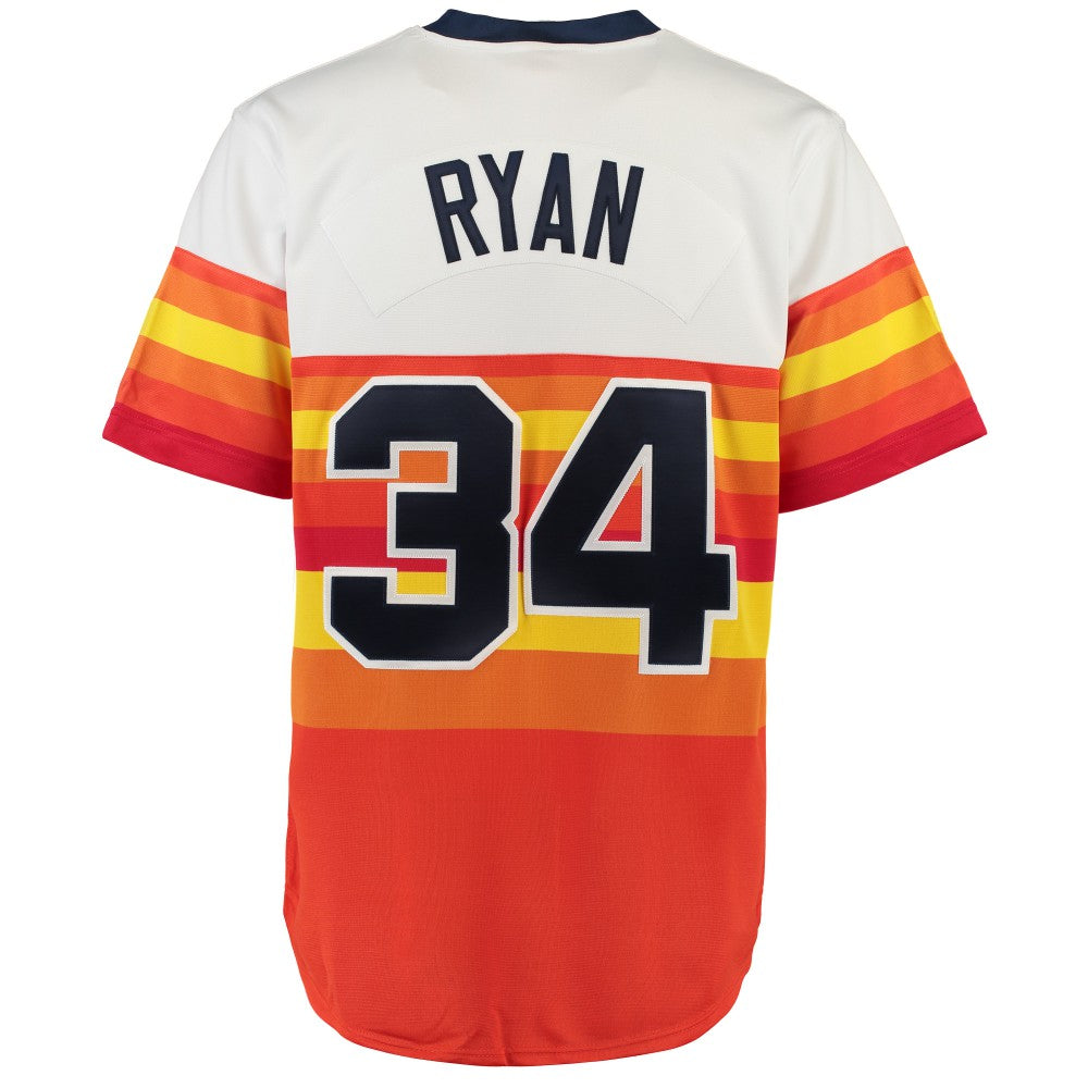 Nolan Ryan Houston Astros Throwback Authentic Jersey White