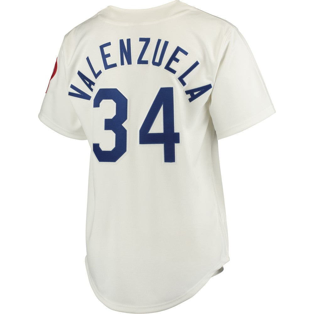Fernando Valenzuela Los Angeles Dodgers Authentic Jersey White