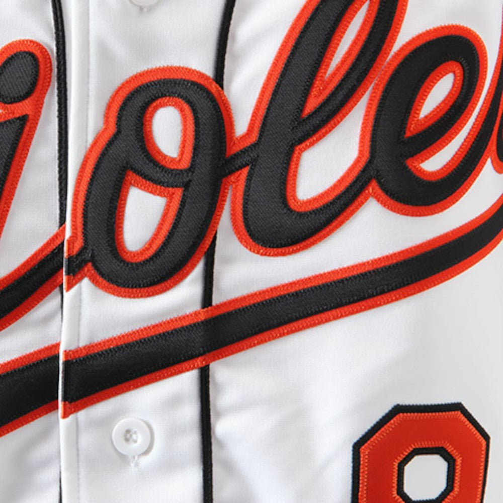 Cal Ripken Baltimore Orioles Home Authentic Jersey White