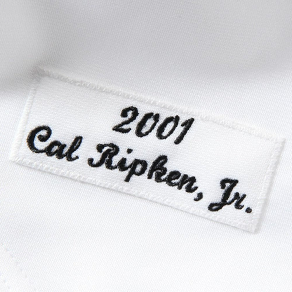 Cal Ripken Baltimore Orioles Home Authentic Jersey White