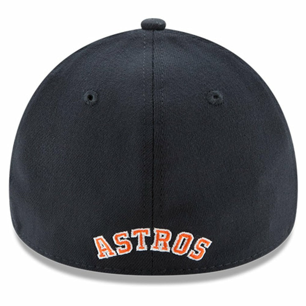Houston Astros Button Team Classic 39THIRTY Flex Hat Navy