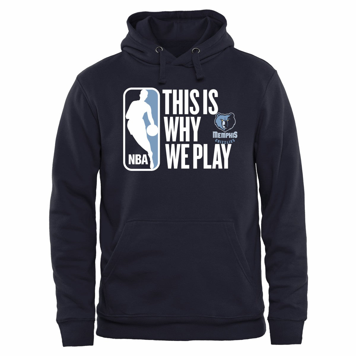 Memphis Grizzlies This Is Why We Play Pullover Hoodie - Navy cheap