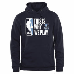 Memphis Grizzlies This Is Why We Play Pullover Hoodie - Navy cheap