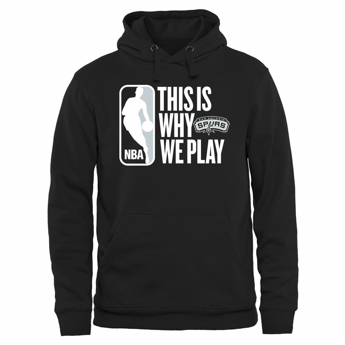 San Antonio Spurs This Is Why We Play Pullover Hoodie - Black for sale