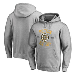 Boston Bruins Heritage Pullover Hoodie - Ash Hoodies