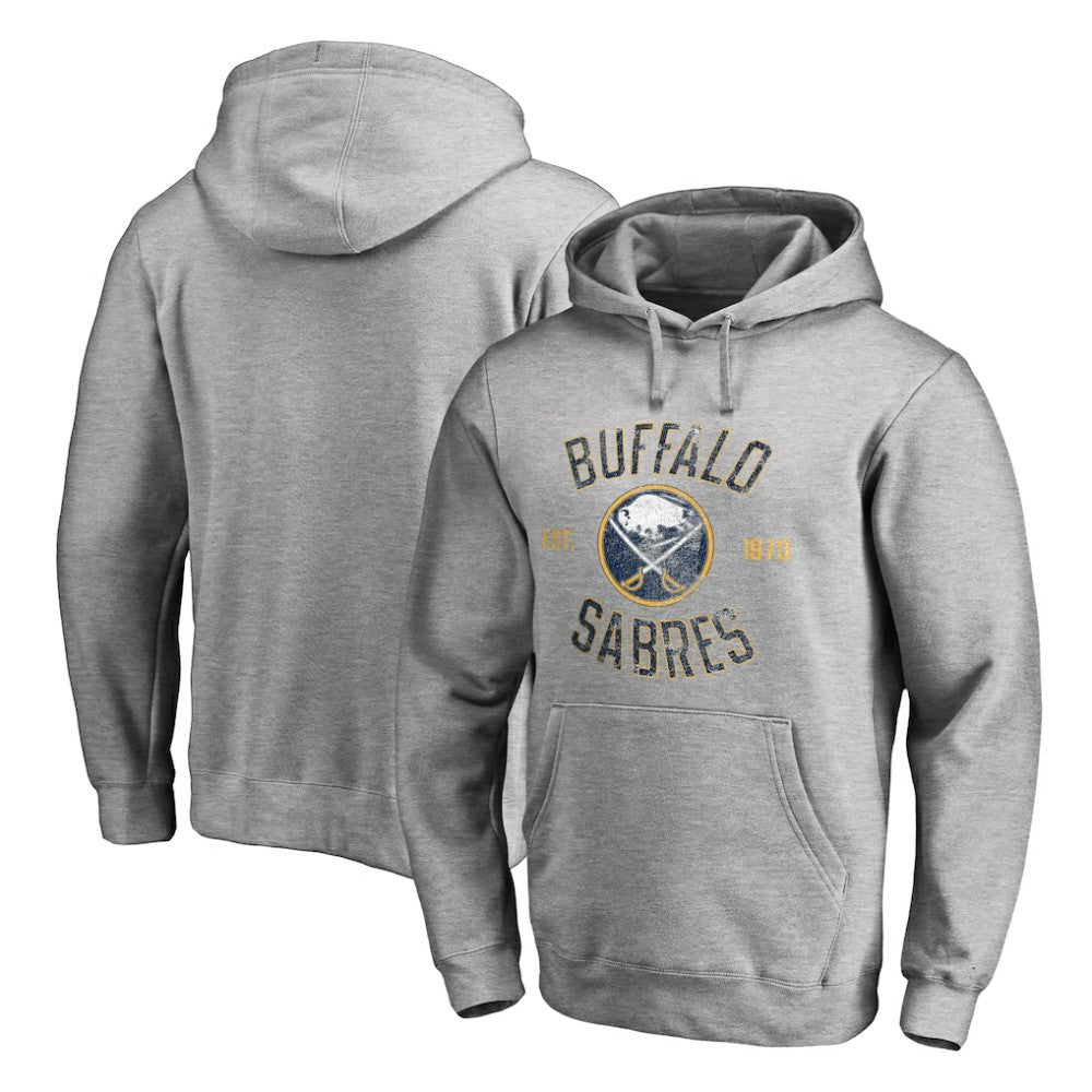 Buffalo Sabres Heritage Pullover Hoodie - Ash Hoodies