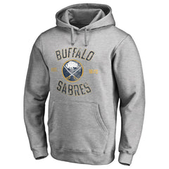 Buffalo Sabres Heritage Pullover Hoodie - Ash Hoodies