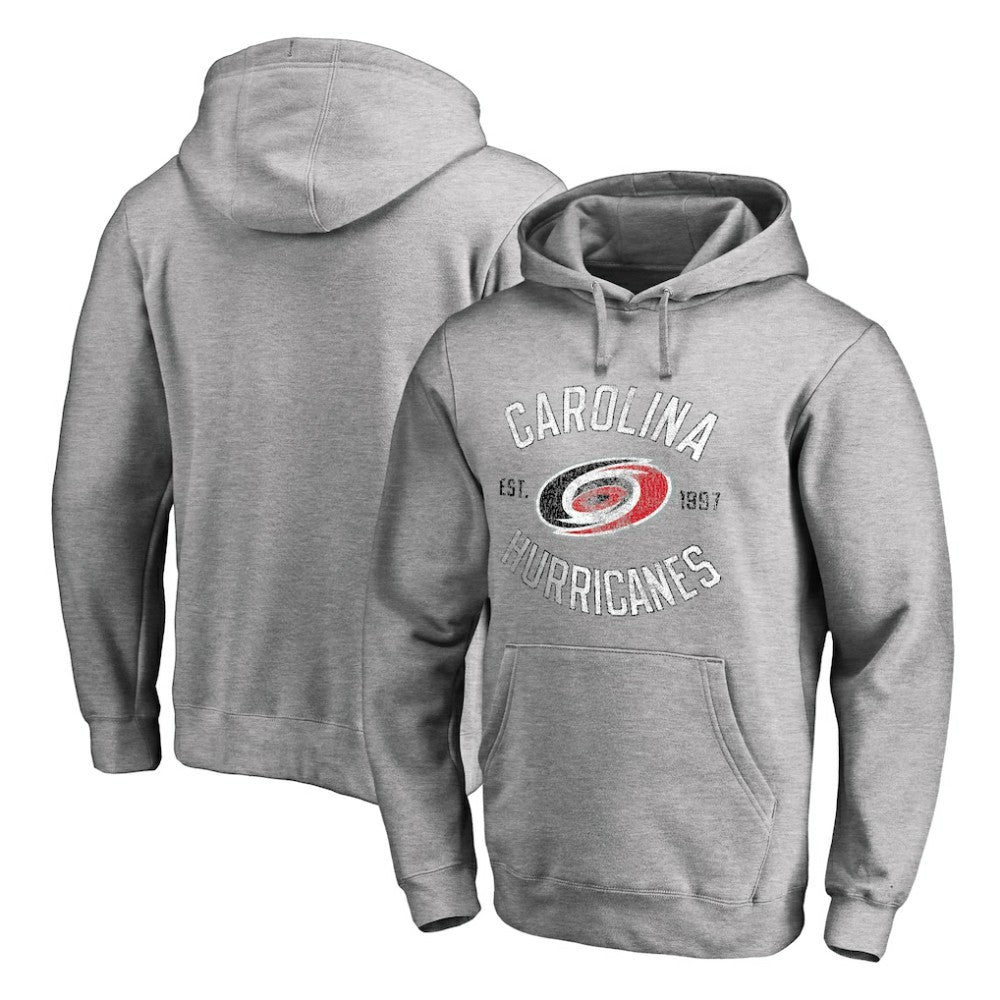 Carolina Hurricanes Heritage Pullover Hoodie - Ash Hoodies