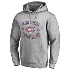 Montreal Canadiens Heritage Pullover Hoodie - Ash Hoodies