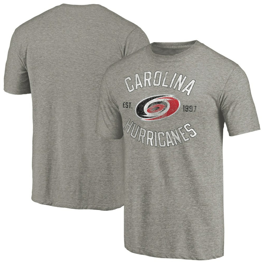 Carolina Hurricanes Heritage Tri-Blend T-Shirt - Ash T-shirts