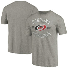 Carolina Hurricanes Heritage Tri-Blend T-Shirt - Ash T-shirts