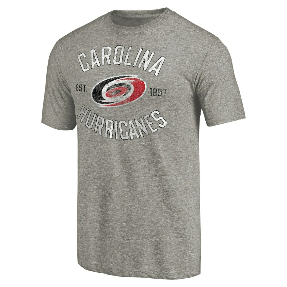 Carolina Hurricanes Heritage Tri-Blend T-Shirt - Ash T-shirts