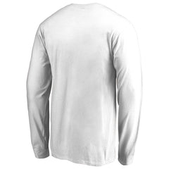 Portland Trail Blazers Primary Logo Long Sleeve T-Shirt - White for sale