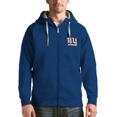 New York Giants Antigua Victory Full-Zip Hoodie - Royal discount