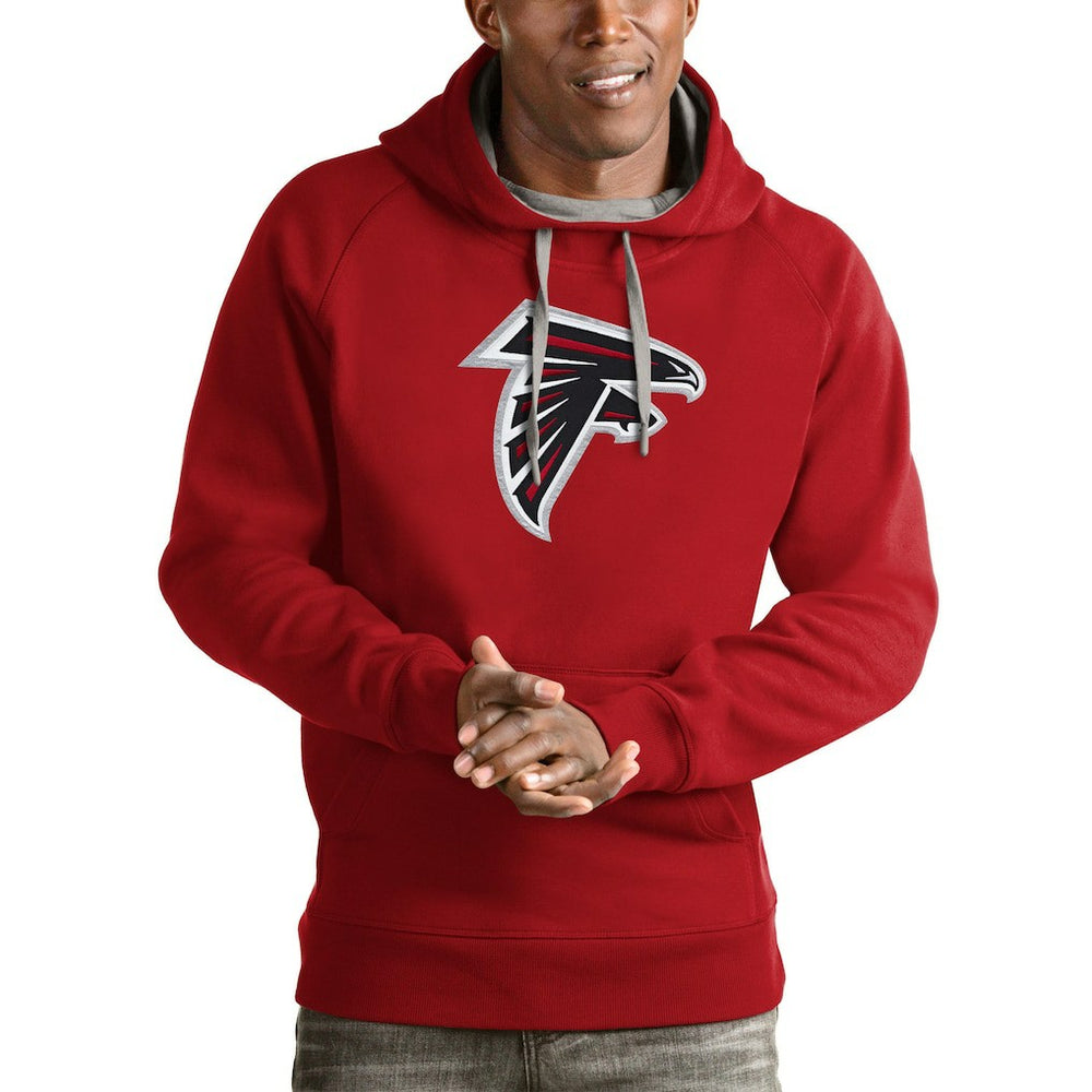 Atlanta Falcons Antigua Victory Pullover Hoodie - Red sale