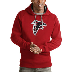 Atlanta Falcons Antigua Victory Pullover Hoodie - Red sale