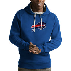 Buffalo Bills Antigua Victory Pullover Hoodie - Royal outlet