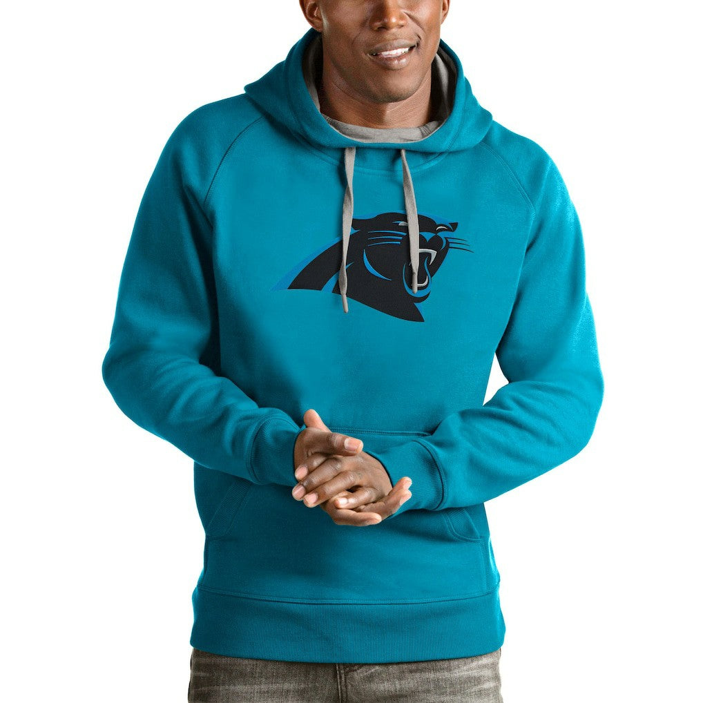 Carolina Panthers Antigua Victory Pullover Hoodie - Blue discount