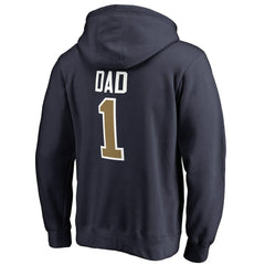 New Orleans Pelicans #1 Dad Pullover Hoodie - Navy sale