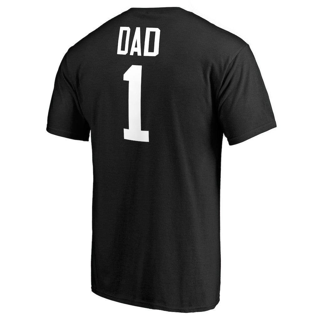 Brooklyn Nets #1 Dad T-Shirt - Black for sale