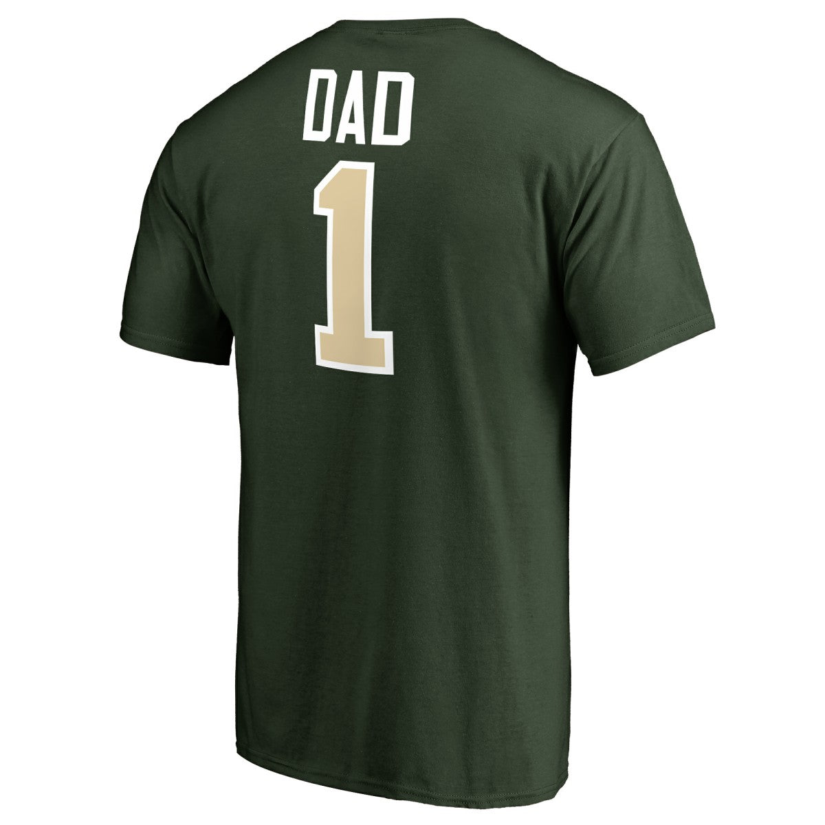 Milwaukee Bucks #1 Dad T-Shirt - Green for sale