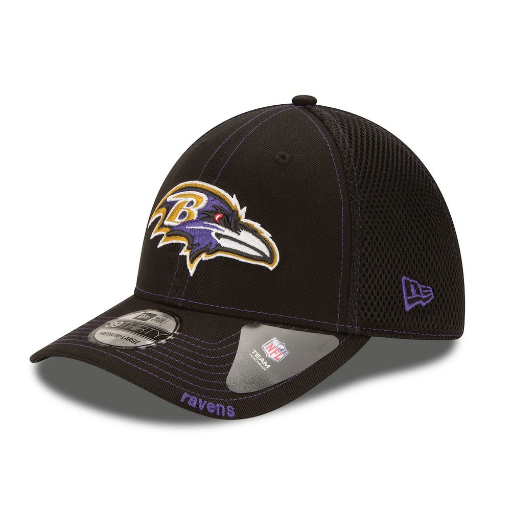 Baltimore Ravens New Era Neo 39THIRTY Flex Hat - Black - cheap