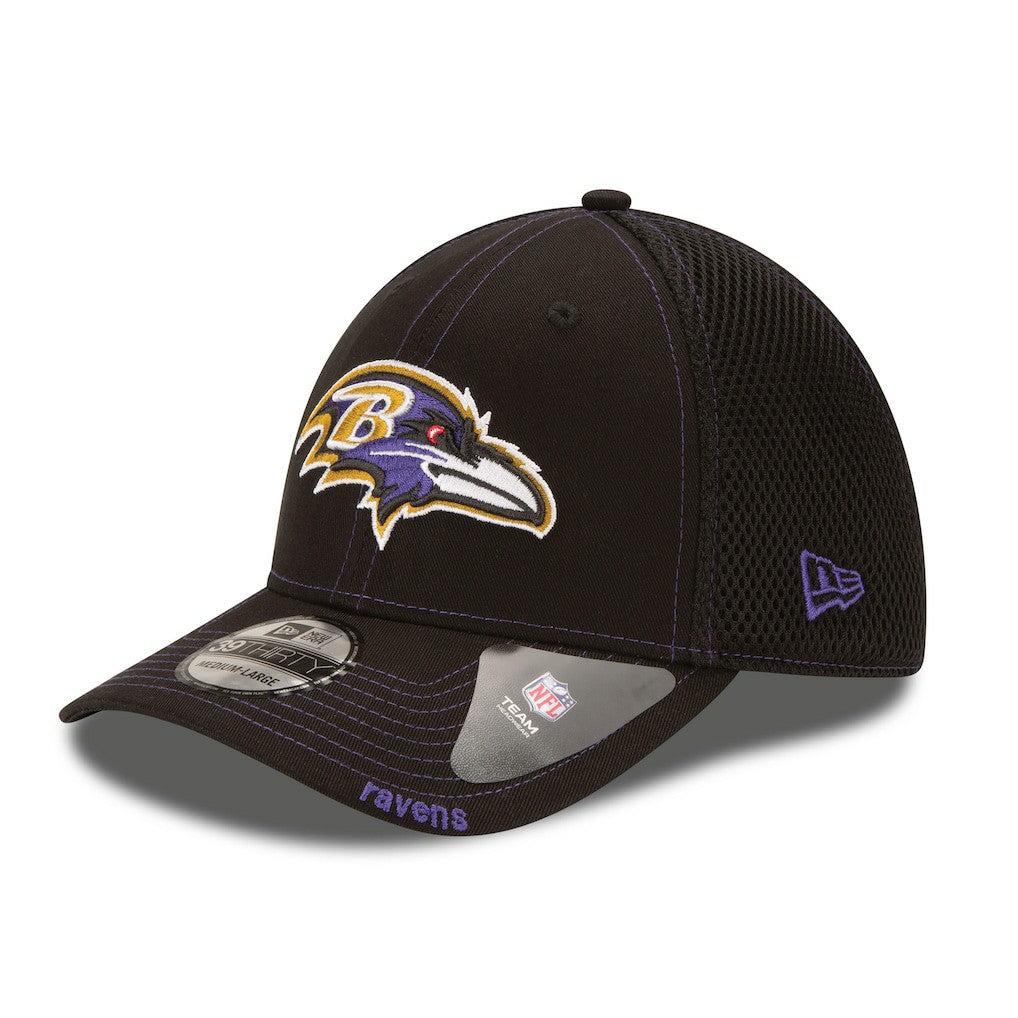 Baltimore Ravens New Era Neo 39THIRTY Flex Hat - Black - cheap