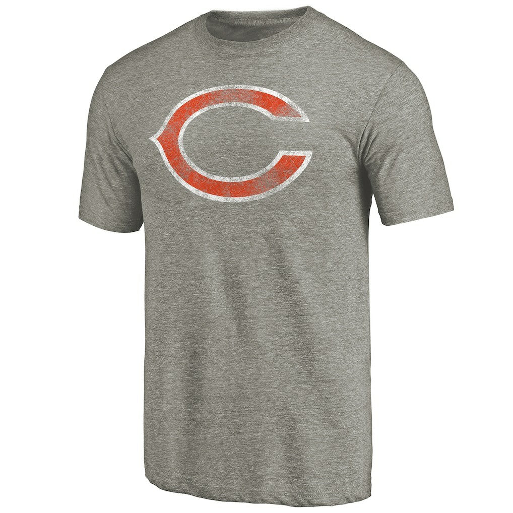 Chicago Bears Distressed Team T-Shirt - Ash outlet