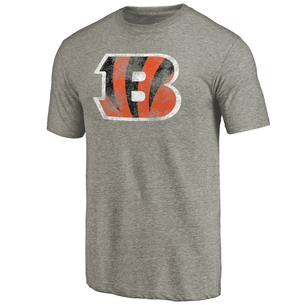 Cincinnati Bengals Distressed Team T-Shirt - Ash cheap