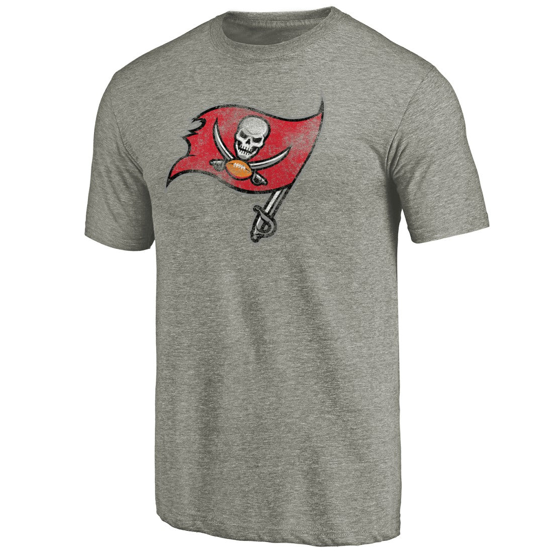 Tampa Bay Buccaneers Distressed Team T-Shirt - Ash on sale