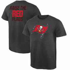 Tampa Bay Buccaneers Rally Logo T-Shirt - Heathered Gray outlet