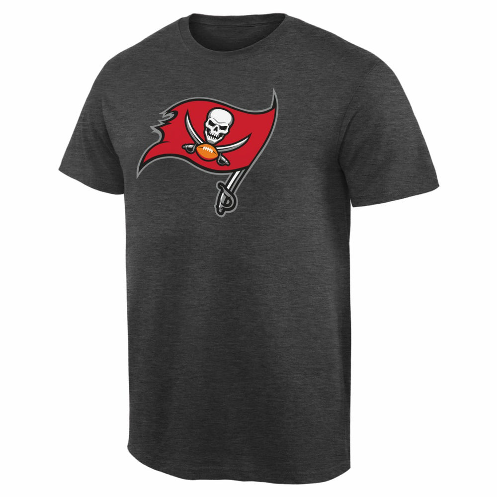 Tampa Bay Buccaneers Rally Logo T-Shirt - Heathered Gray outlet